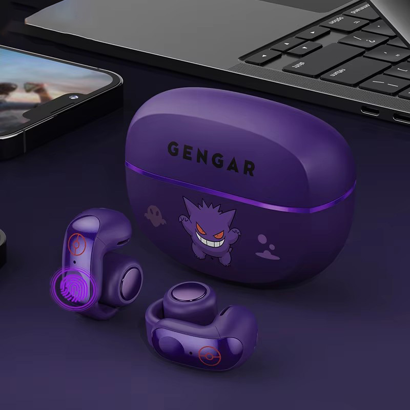 Gaming Accessories Girly - 2025 Yeni Gengar Anime Klipsli Kablosuz