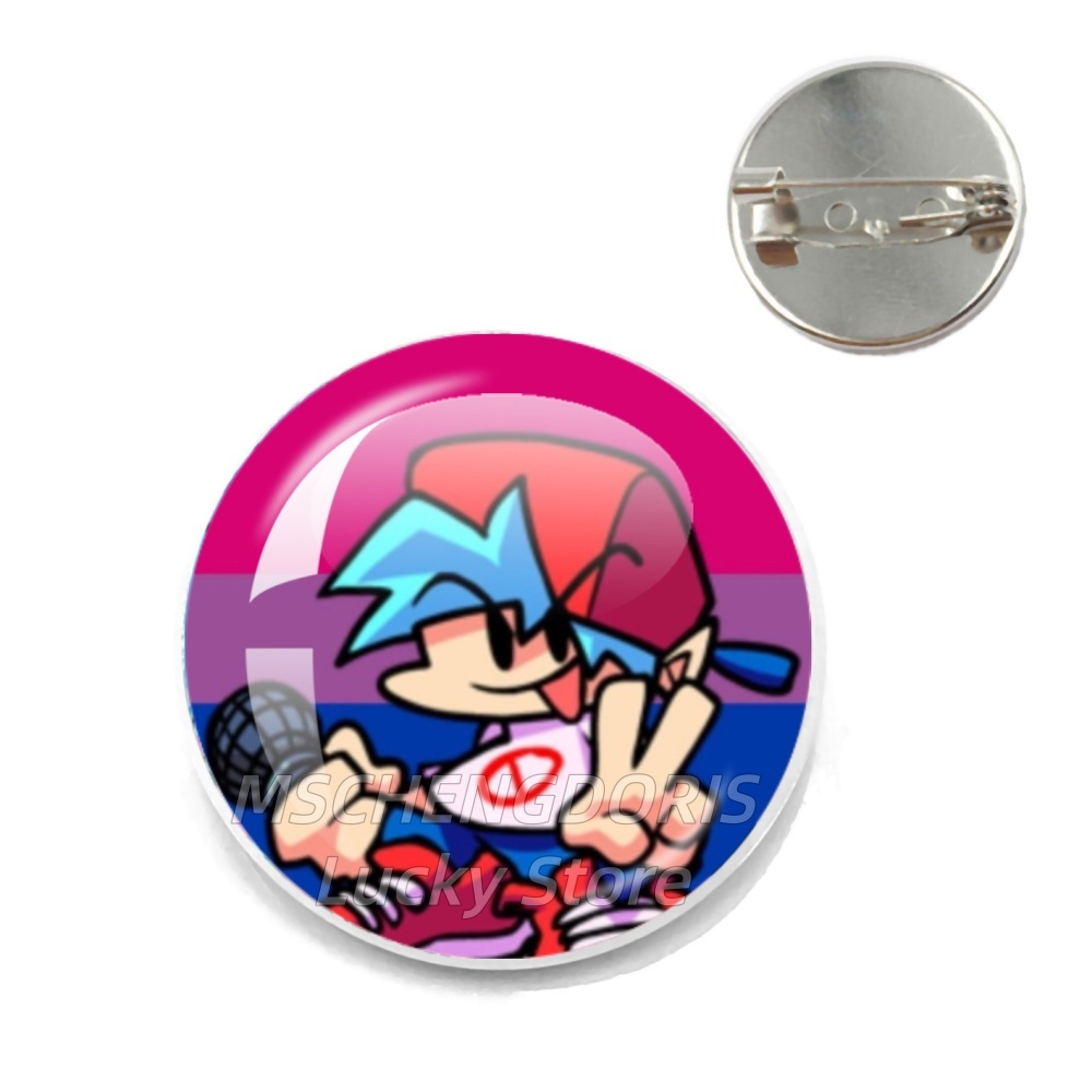 Gaming Accessories Gift For Boyfriend - Friday Night Funkin' Pins Erkek Arkadaşı