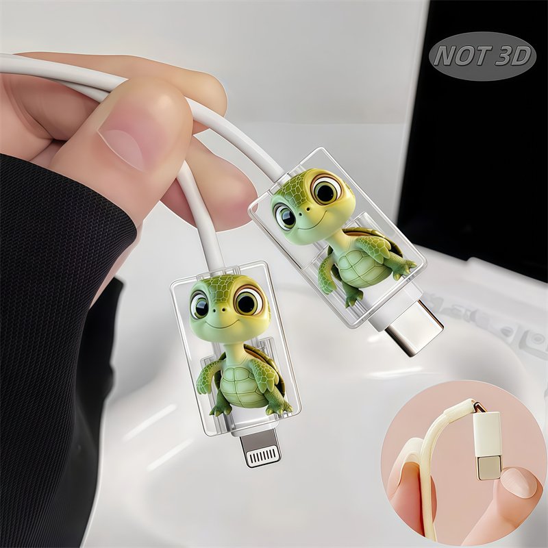 Sleeved Cable Kit - 2D Düz 2 Adet Sevimli Karikatür