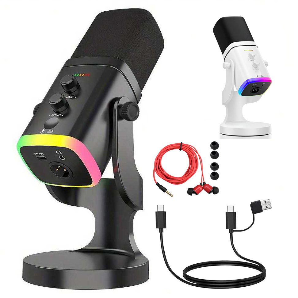 Headset Stand Rgb - Oyun ve Yayın için USB/XLR Dinamik