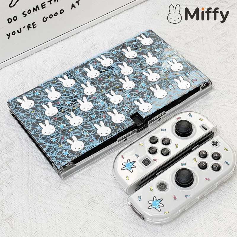 Gaming Accessories Kawaii - Nintendo Switch OLED için Kawaii Miffy