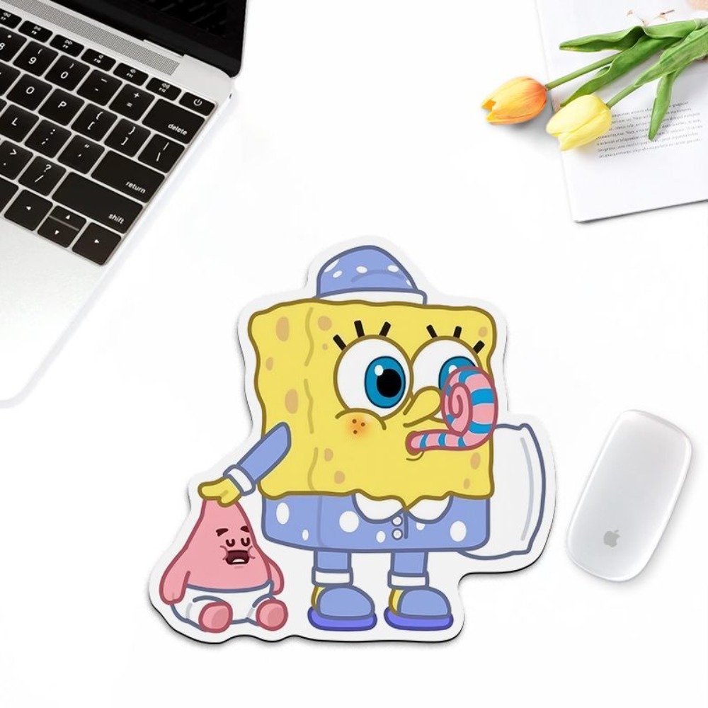 Gaming Accessories Girly - Sevimli Sünger Bob Şekilli Mouse Pad