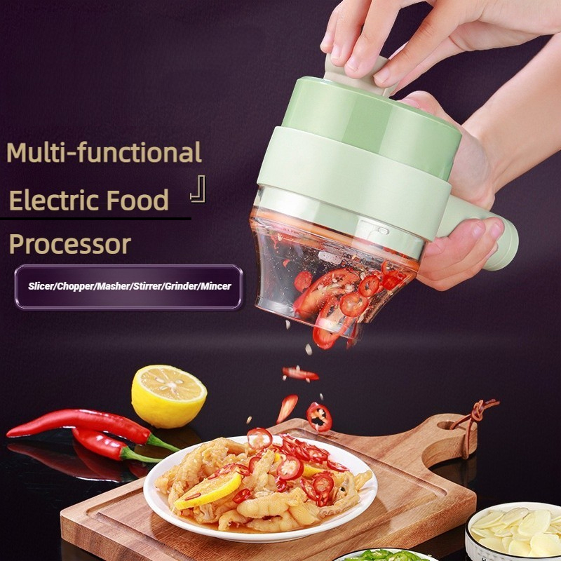 Gaming Kitchen Accessories - Kablosuz Elektrikli mutfak robotu Sebze Kesici