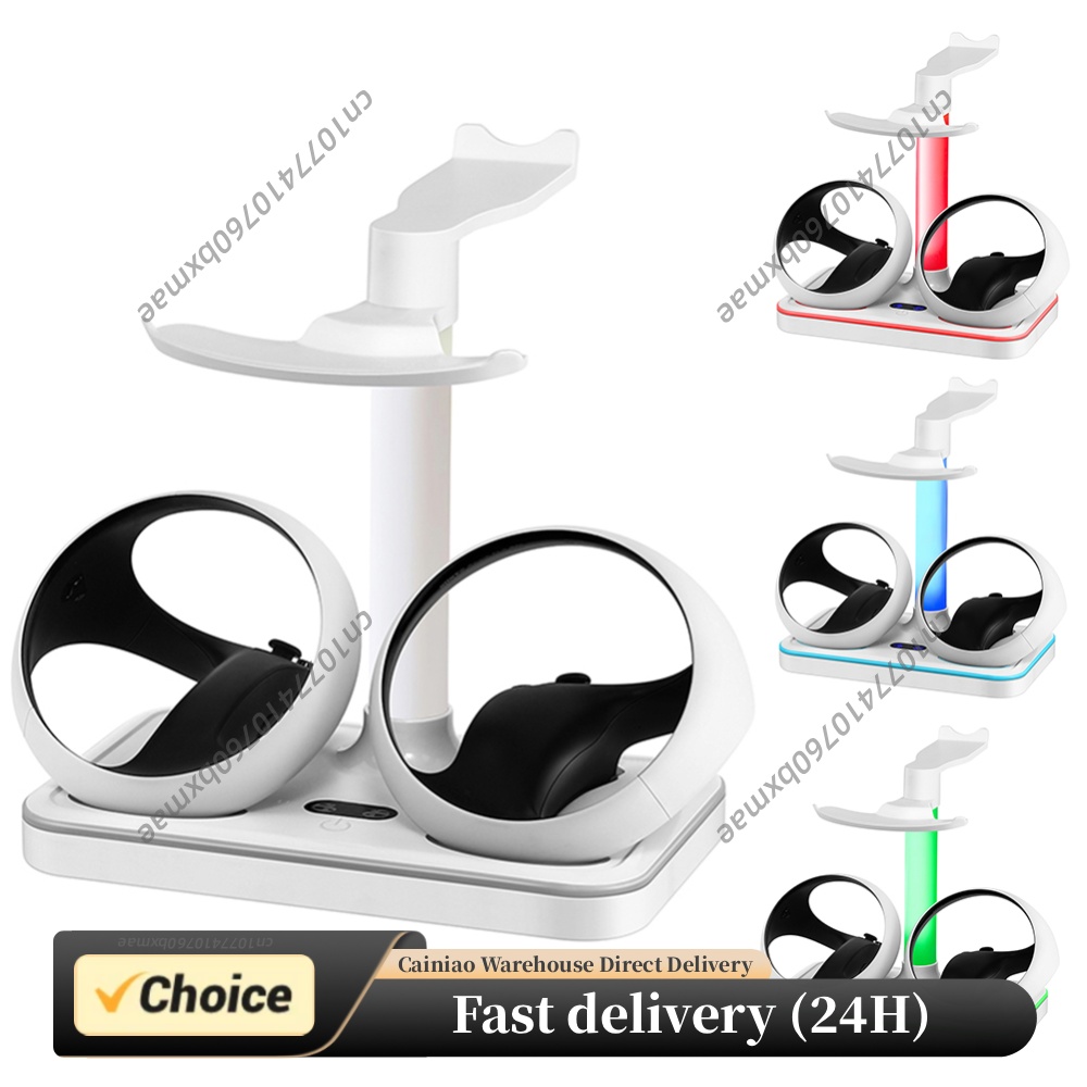 Headset Stand Rgb - Kontrolcü Şarj Cihazı Manyetik Gamepad Şarj