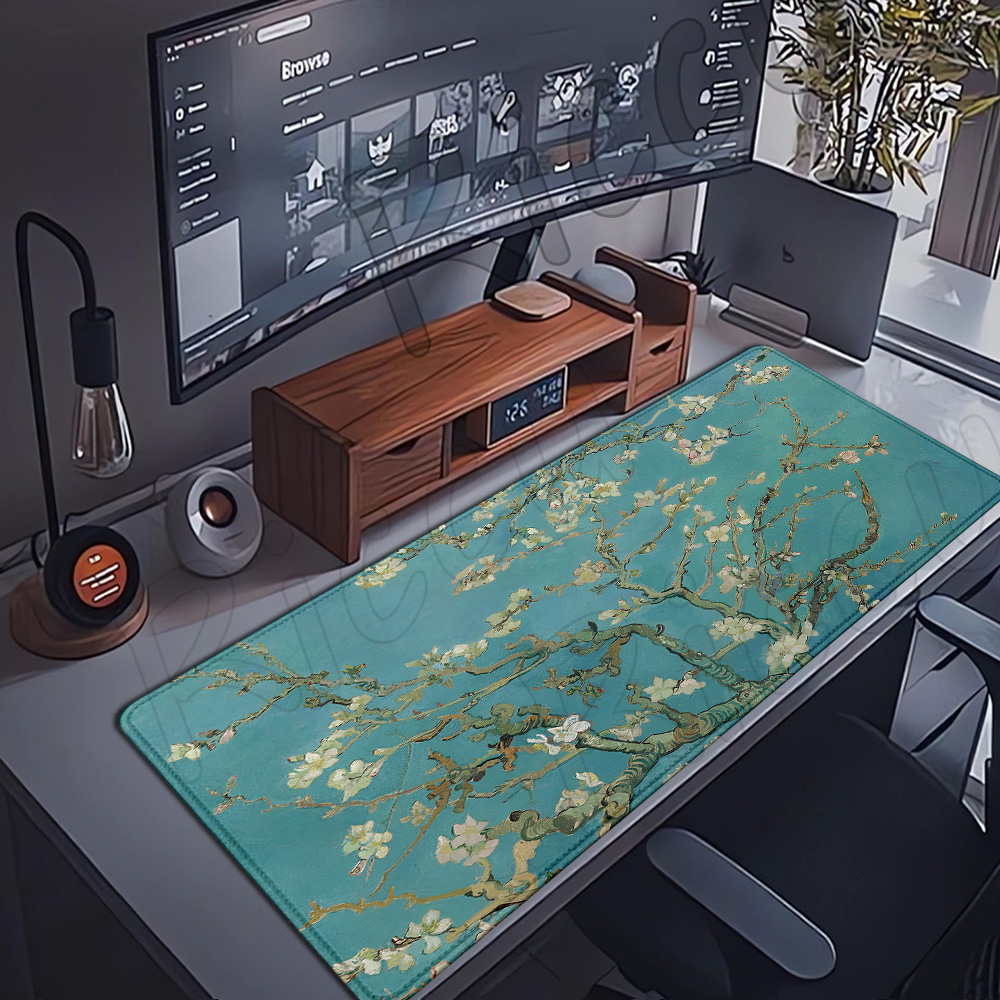 Vintage Gaming Accessories - Vintage Yağlıboya Mouse Pad Da Vinci