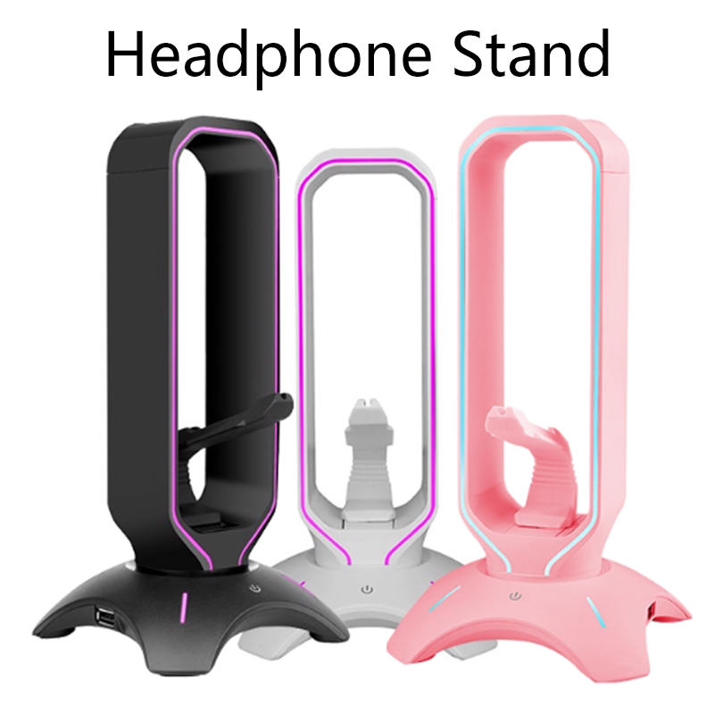 Headset Stand Rgb - RGB Kulaklık Standı, Mouse Bungee Kordon