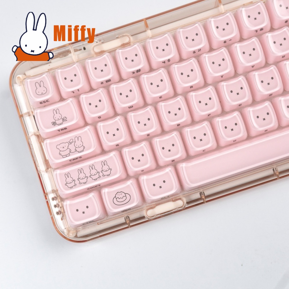 Kawaii Miffy Keycaps Sevimli T - Gaming Accessories Kawaii incelemesi ve fiyatı