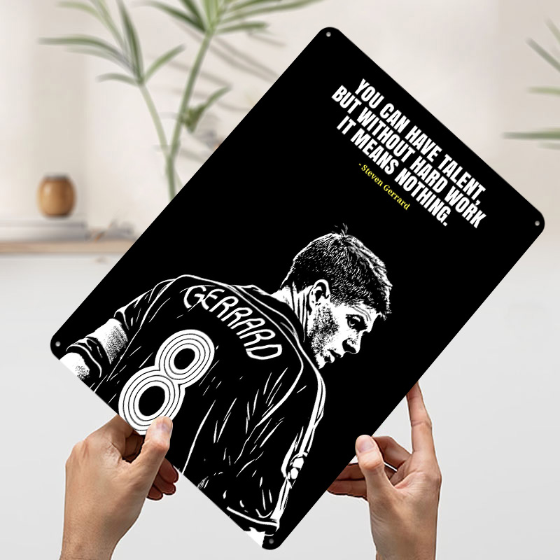 Steven Gerrard Alıntı Metal Po - Vintage Gaming Accessories incelemesi ve fiyatı