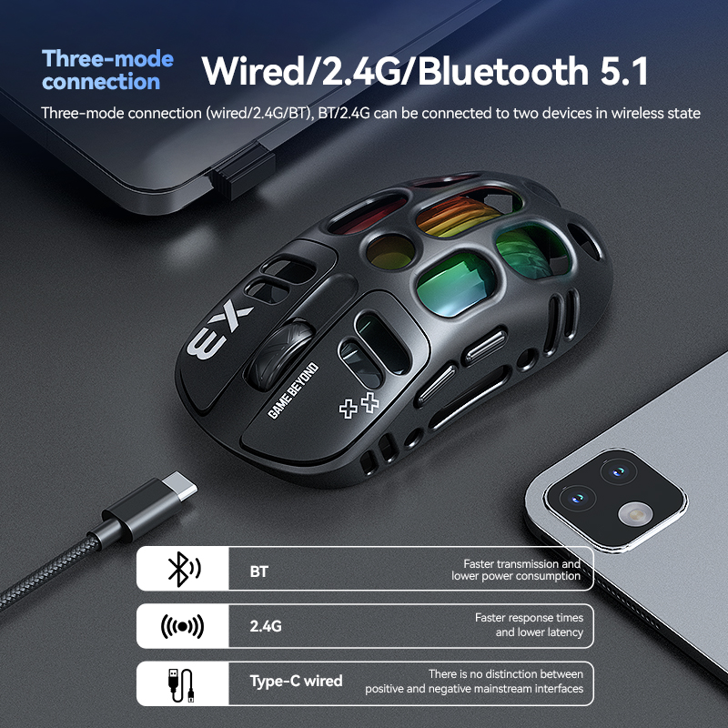 Sıcak Satış T-WOLF X3 Üç Modlu - Gaming Accessories To Sell incelemesi ve fiyatı