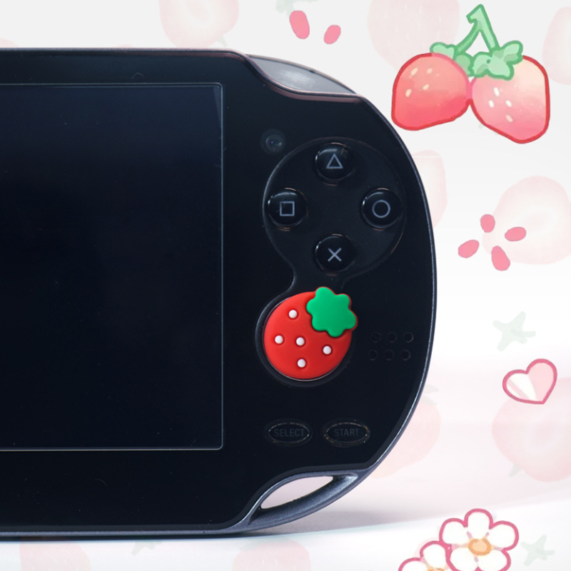 4 adet Çilek Yumuşak Başparmak - Gaming Accessories Kawaii incelemesi ve fiyatı