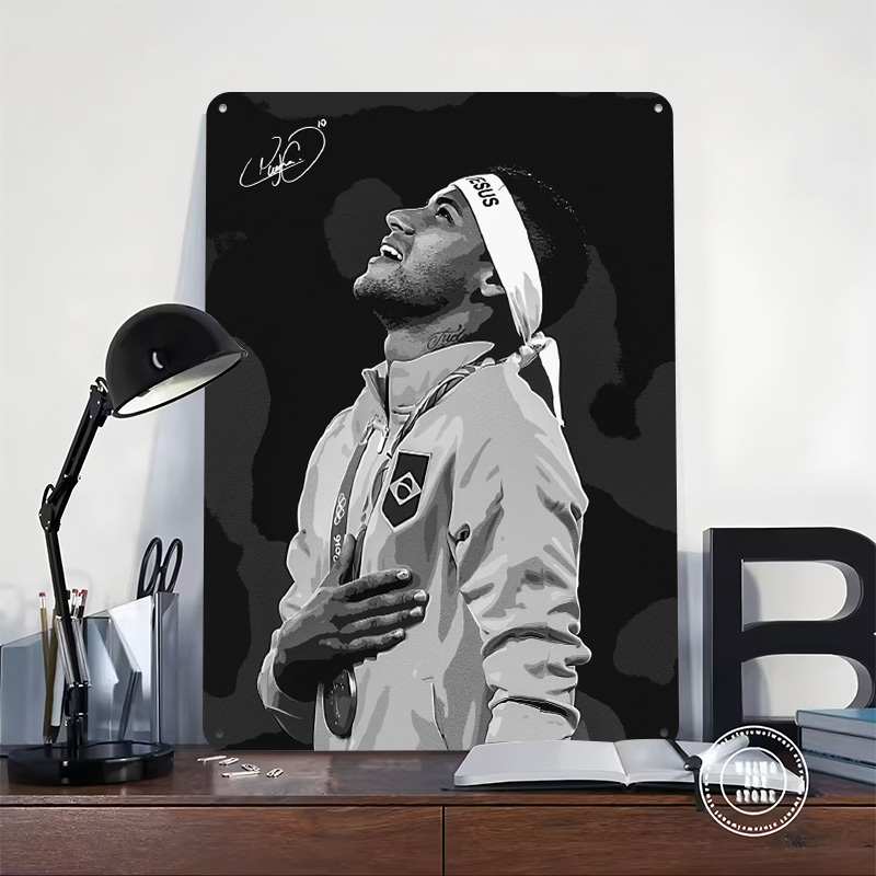 Neymar Jr. Portre Posteri Özel - Vintage Gaming Accessories incelemesi ve fiyatı