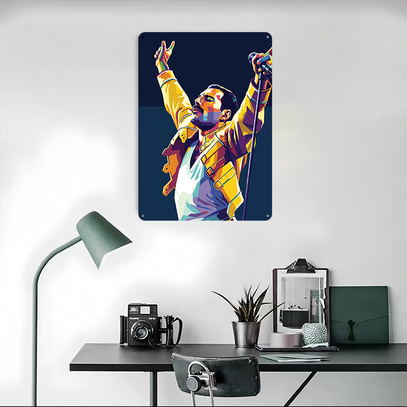 Freddie Mercury Pop Art Portre - Vintage Gaming Accessories incelemesi ve fiyatı