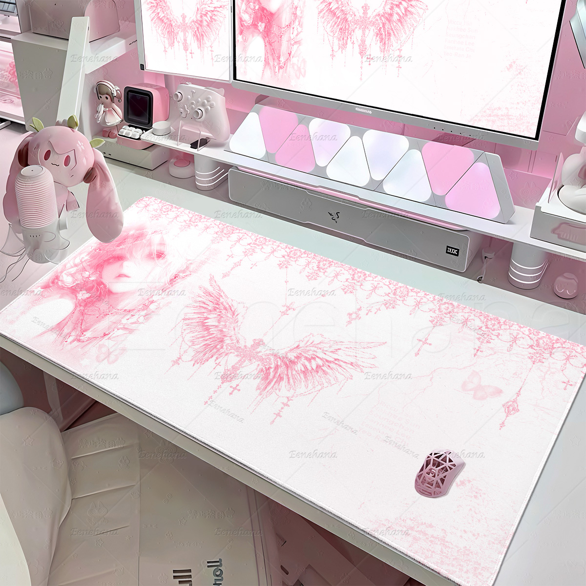 Melek Kızlar Mouse Pad Mavi Pe - Gaming Accessories Girly incelemesi ve fiyatı