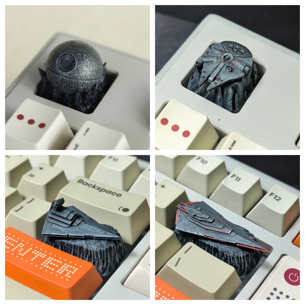 HCY Death Star Artisan Klavye  - Gaming Accessories To 3D Print incelemesi ve fiyatı